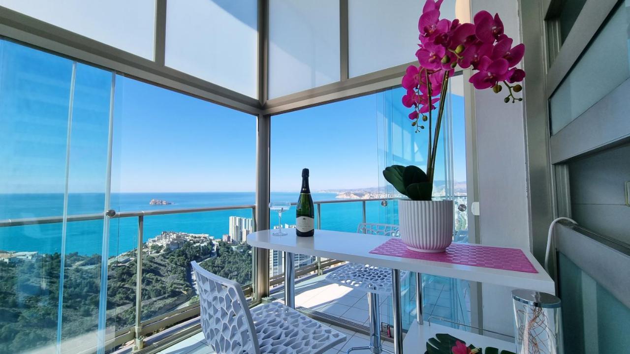 Slyline 40 Lujoso Apartamento De 1 Dormitorio - Muy Soleado Benidorm Bagian luar foto
