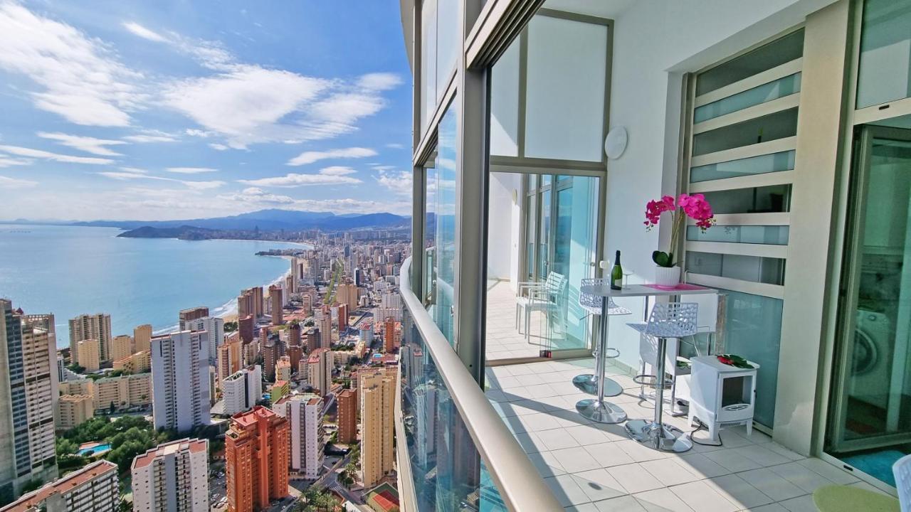 Slyline 40 Lujoso Apartamento De 1 Dormitorio - Muy Soleado Benidorm Bagian luar foto
