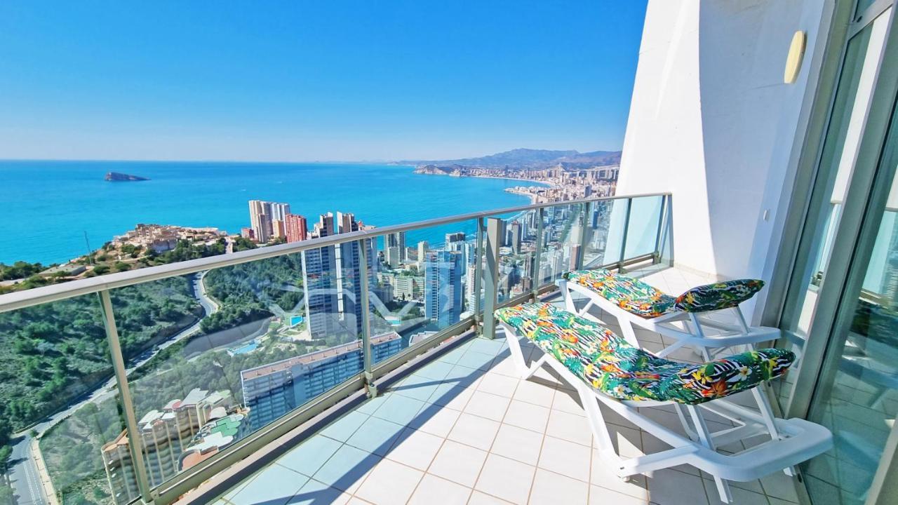 Slyline 40 Lujoso Apartamento De 1 Dormitorio - Muy Soleado Benidorm Bagian luar foto